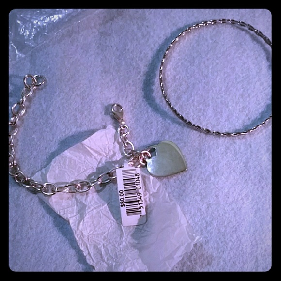 Jewelry - heart charm bracelet